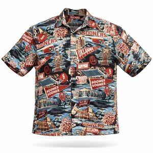 Vintage Oklahoma Sooners Reyn Spooner Men’s Hawaiian Vacation Button Shi…​